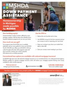 mshda down payment